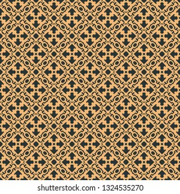 Vintage seamless pattern design illustration
