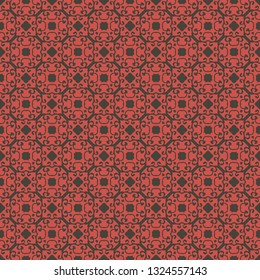 Vintage seamless pattern design illustration