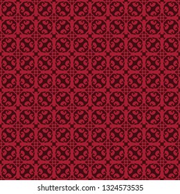 Vintage seamless pattern design illustration