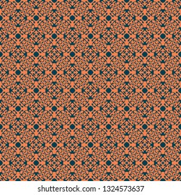 Vintage seamless pattern design illustration