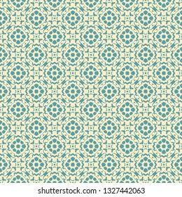 Vintage seamless pattern design illustration