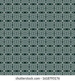 Vintage seamless pattern design illustration