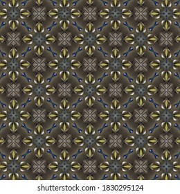 Vintage seamless pattern design illustration