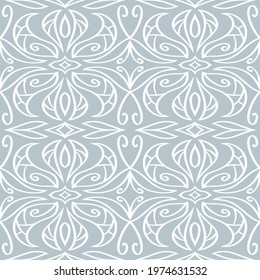 Vintage seamless pattern. Doodle hand drawing art line. Sketch vector stock illustration. EPS 10