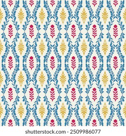 Vintage padrão sem emenda vetor elegante Graphics.Oreintal Flora Damask Bordado padrão sem emenda.
Design para tapete, cover.wallpaper, embalagem, roupas, produtos cerâmicos.