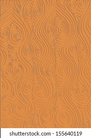 Vintage seamless pattern.  endless floral ornament in asian vintage style. Original author's design, hand-drawn.