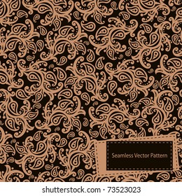 Vintage seamless pattern. EPS-8.