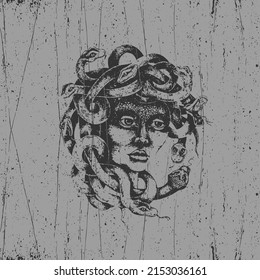 Vintage seamless pattern with female heads. Useable for textiles, wrappers, wallpapers, prints, surface design.