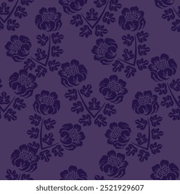 Vintage seamless pattern with garden beige roses with stems, thorns and spikes, on light background. Rose blossoms with leaves, hand-drawn sketch background, perfect for romantic events