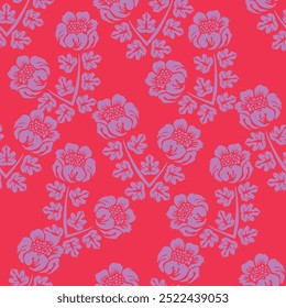 Vintage seamless pattern with garden beige roses with stems, thorns and spikes, on light background. Rose blossoms with leaves, hand-drawn sketch background, perfect for romantic events