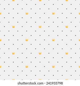 Vintage seamless pattern. Geometric shapes