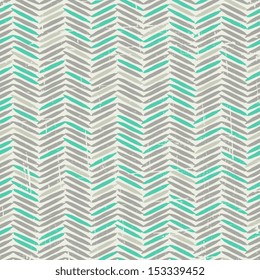 Vintage seamless pattern in grey and green.