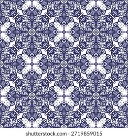 vintage padrão sem emenda inspirado em motivos florais art nouveau, apresentando elegante botânico com linhas ornamentadas e simetria, perfeito para têxtil, papel de parede, embalagem, tecido e design de papelaria