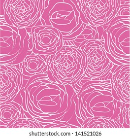 Vintage seamless pattern made of roses . Seamless pattern can be used for wallpapers, pattern fills, web page backgrounds,surface textures. Gorgeous seamless floral background