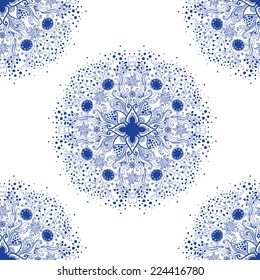 Vintage seamless pattern. Ornamental seamless pattern.Seamless pattern can be used for wallpaper, pattern fills, web page background,surface textures.