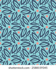 Vintage seamless pattern. Overlapping art forms, stripes are grouped and arranged in a certain order. Vector. 