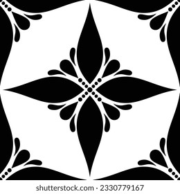 Vintage Seamless Pattern in Paisley Style. Decorative Composition with Natural Motifs. Abstract Ornate Art. Complex Ornament. Vector Contour Illustration