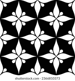 Vintage Seamless Pattern in Paisley Style. Decorative Composition with Natural Motifs. Abstract Ornate Art. Complex Ornament. Vector Contour Illustration
