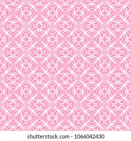 Vintage seamless pattern in pale pink tones