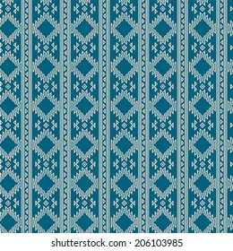 Vintage seamless pattern in pastel tones