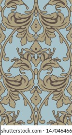 Vintage seamless pattern for retro wallpapers