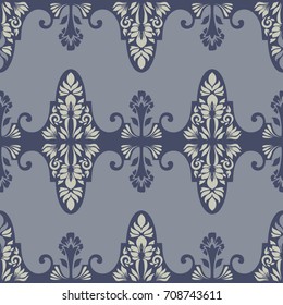 Vintage seamless pattern for retro wallpapers