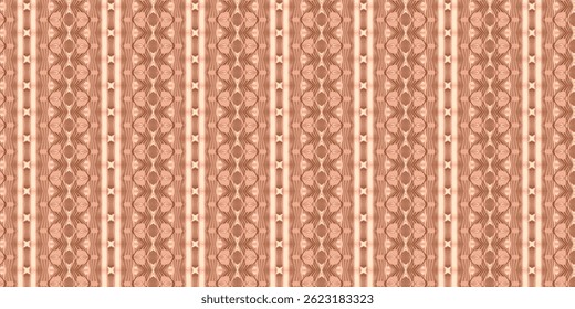 Vintage Seamless Pattern in Sepia Tones