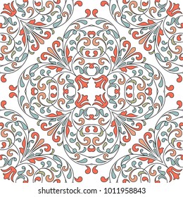 Vintage seamless pattern. This is file of EPS10 format.