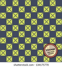Vintage seamless pattern. Universal: Background, Pattern, Texture. Vector illustration EPS10