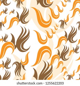 vintage seamless pattern vector