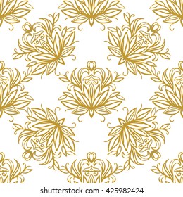 vintage seamless pattern vector