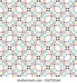 Vintage seamless pattern in vector. Seamless pattern can be used for wallpapers, pattern fills, web page backgrounds, surface textures.