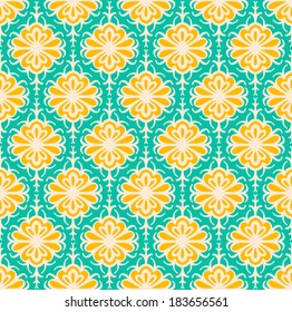 Vintage seamless pattern. Vector illustration