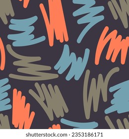 Vintage seamless pattern. Vector illustration for print, fabric, cover, packaging, interior decor, blog decoration and other your projects.