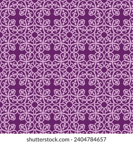 Vintage seamless pattern. Vector illustration. Poster 