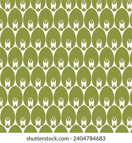 Vintage seamless pattern. Vector illustration. Poster 