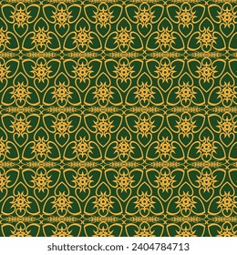 Vintage seamless pattern. Vector illustration. Poster 