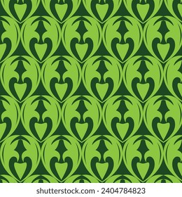 Vintage seamless pattern. Vector illustration. Poster 