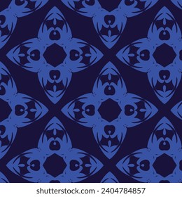 Vintage seamless pattern. Vector illustration. Poster 