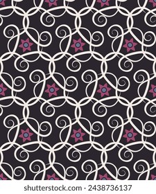 Vintage seamless pattern. Vector illustration for print, fabric, cover, packaging, interior decor, blog decoration and other your projects.
