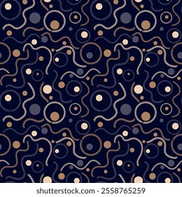 Vintage seamless pattern. Vector illustration for print, fabric, cover, packaging, interior decor, blog decoration and other your projects.