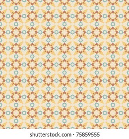 Vintage seamless pattern. Vector illustration