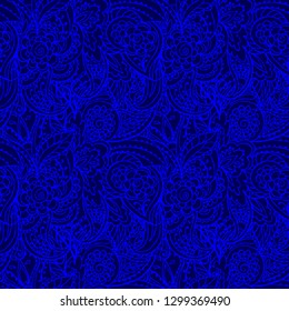 Vintage seamless pattern. vector paisley print. Traditional ethnic ornament. Asian motifs for fashion, interior, cover, textile, wrapping, scrapbook, background. Boho style