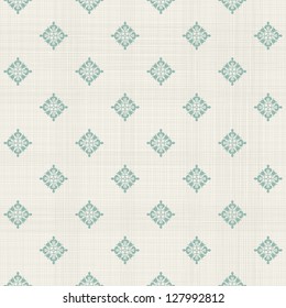 vintage seamless pattern with Victorian motif