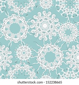 Vintage seamless pattern for your design