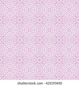 Vintage seamless pink pattern. Classical luxury old fashioned ornament