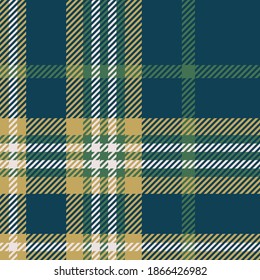 Vintage seamless plaid pattern vector illustration