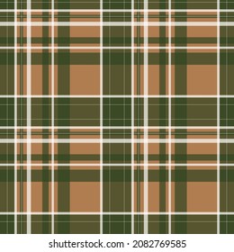 Vintage seamless textile pattern - geometric checkered design. Striped repeatable cloth background.