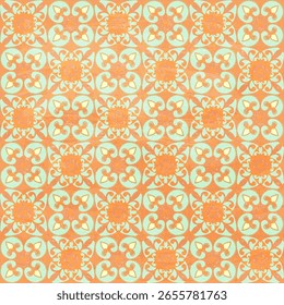 Vintage seamless tile pattern.Morocco, Indian, Arabic, Turkish motifs . Azulejo. Lisbon, Portuguese or Spanish retro old tiles mosaic, Mediterranean design.patchwork. 
ceramic tile, wallpaper,textile