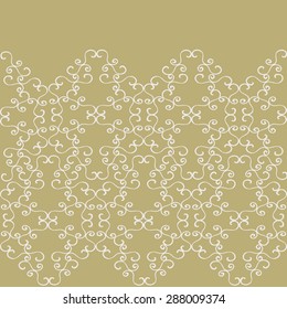 Vintage seamless vector background. 